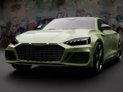 Audi RS5 2023 3D model