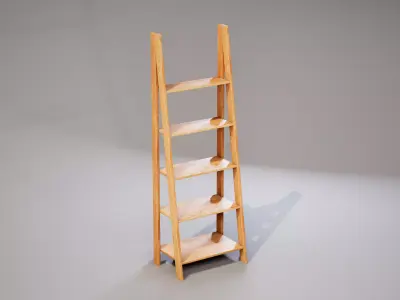 Shelf 01 Low-poly 3D model