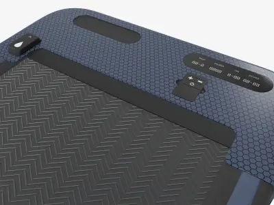 Electric compact walking machine 3D model