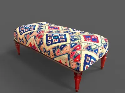 The Bench 3D model