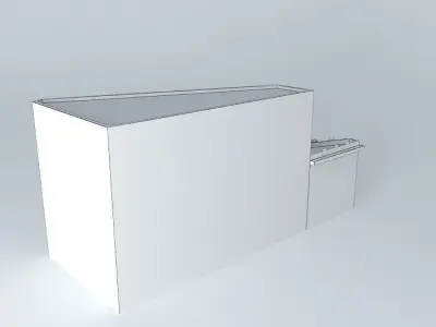 The Annex building with car in it Free 3D model