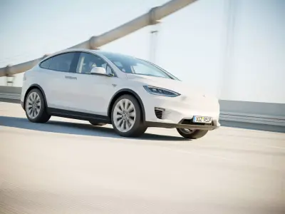 American electric SUV 3D model