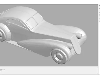 Car - TruffadeZ-Type 3D print model