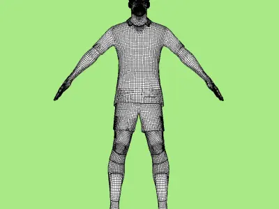 T-Pose Rodrigo Manchester City 23-24 3D model