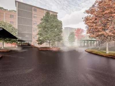 Shared Housing - Revit Model 3D model