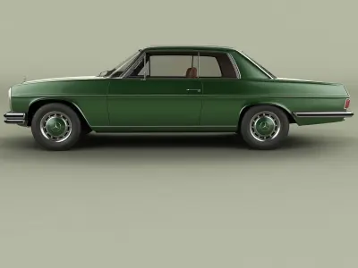 Mercedes-Benz W114 Coupe 3D model