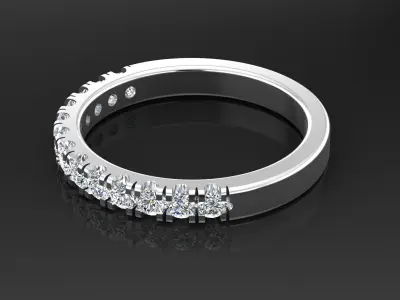 Band Ring 3D print model 108