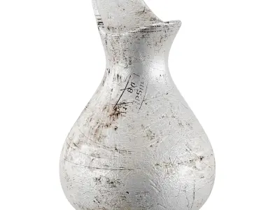 Vase decor Low-poly 3D model order