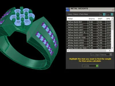 flower ring Free 3D print model