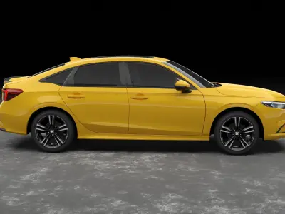 Honda Integra 2022 3D model