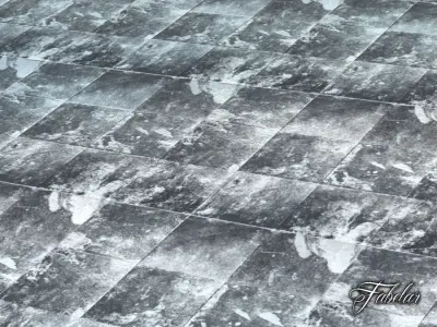 Roof Render set futuristic sports car Low-poly 3D model