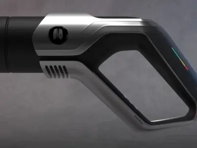 EV Charging Plug 3D model