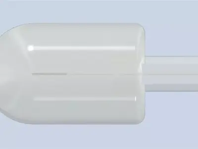 Light bulb W5W 24V 3D model