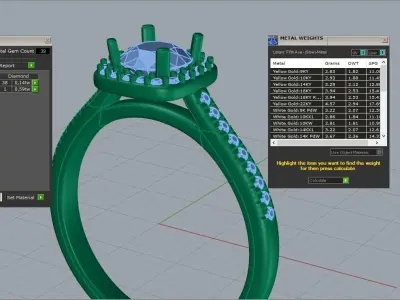 ring code  483 3D print model