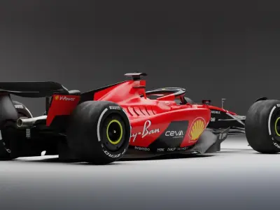 Ferrari SF23 3D model