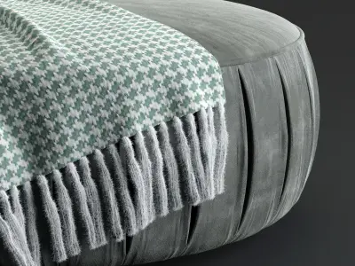 Pouf Lx649 By Leolux Lx 3D model