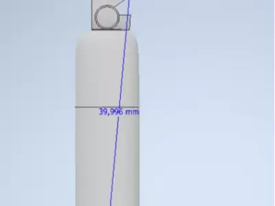 3d printable fire extinguisher  3D print model