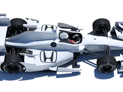 Indycar 2015 Honda - Road and Oval 3D model