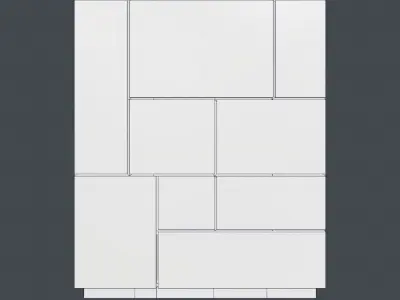 Free Shelf Free low-poly 3D model