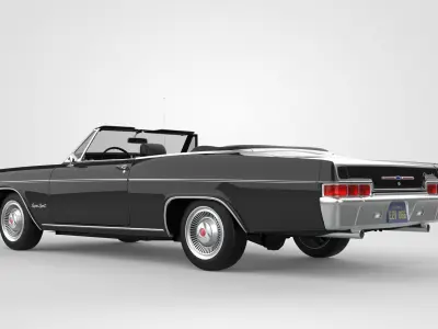 Chevrolet Impala Convertible 1966 3D model