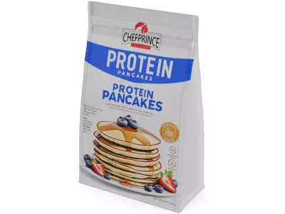 Food for sport Protein Pancake Mix Low-poly 3D model