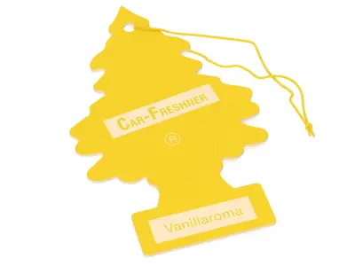 Little Trees Car Freshener Vanillaroma Juice 3D model