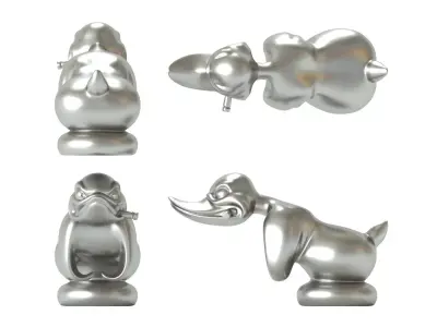 Death Proof Duck 3D print model