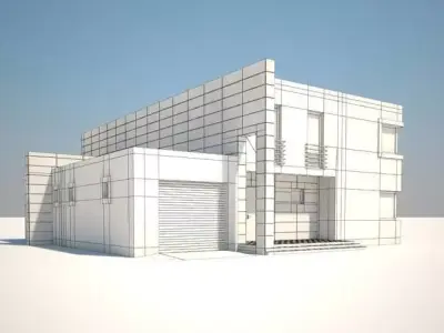 House modern Free 3D model