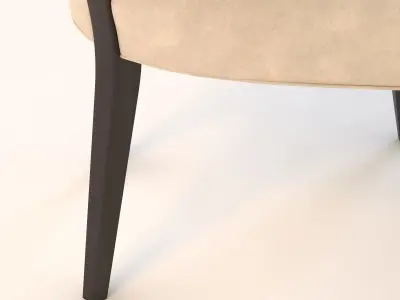 1984 Maxine Dining Chair 3D model