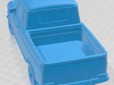 Renault 4 Pickup 1980 Printable Car 3D print model