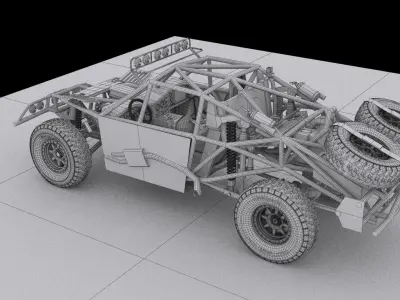 Trophy Truck 3D model