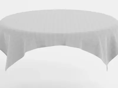 -Tablecloth V4- 3D model