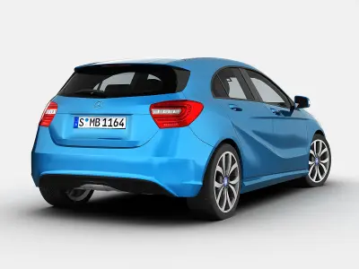 Mercedes Benz A Class 2013 3D model