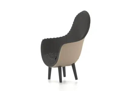 Chair Leather Design 2021 Free 3D model