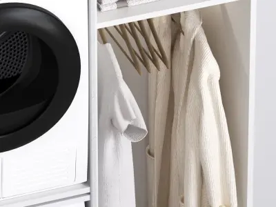 Laundry room-set 35 3D model