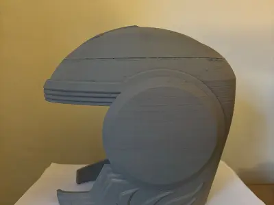 HOT WHEELS LETS RACE HELMET 3D print model