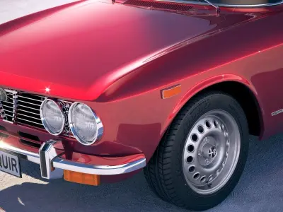 Alfa Romeo GTV 1974 3D model