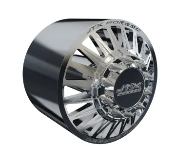 JTX FRONT SCHIZO DUALLY WHEEL 3D MODEL 3D print model