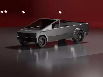 Tesla CyberTruck  3D model get