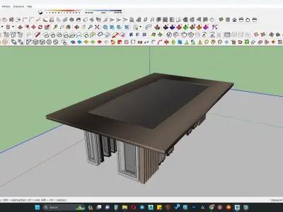 Pavilion 3d model 3D model