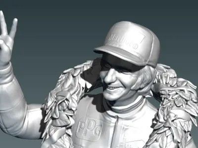 Emerson Fittipaldi Legend 3D print model