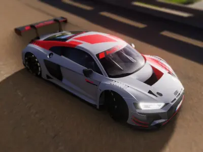 Audi R8 LMS SK Model 3D model