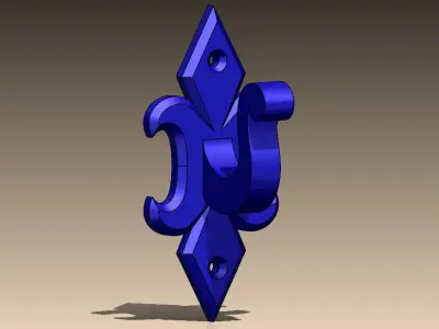 Classic Wall Hook 3D-Printing 3D print model