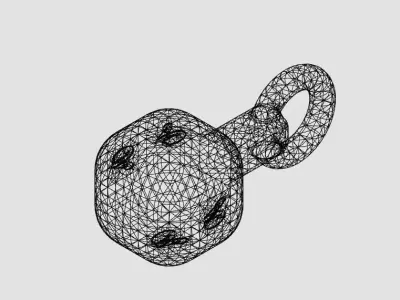 Pendant hook with handle Free 3D print model