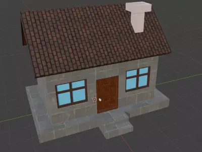 Tiny house  3D model