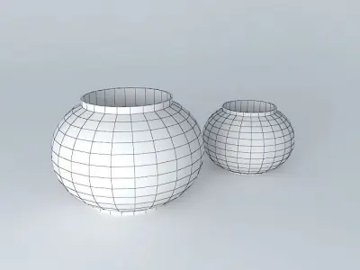 glass vase Free 3D model
