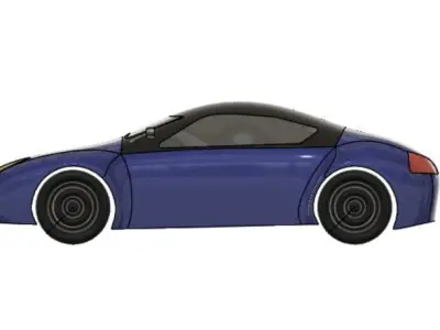Sports Car 3D model