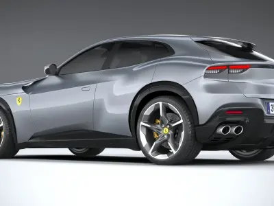 Ferrari Purosangue  3D print model