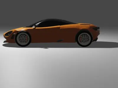 McLaren 3D model by klausaj