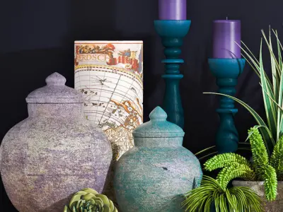 Decorative Set 3D model